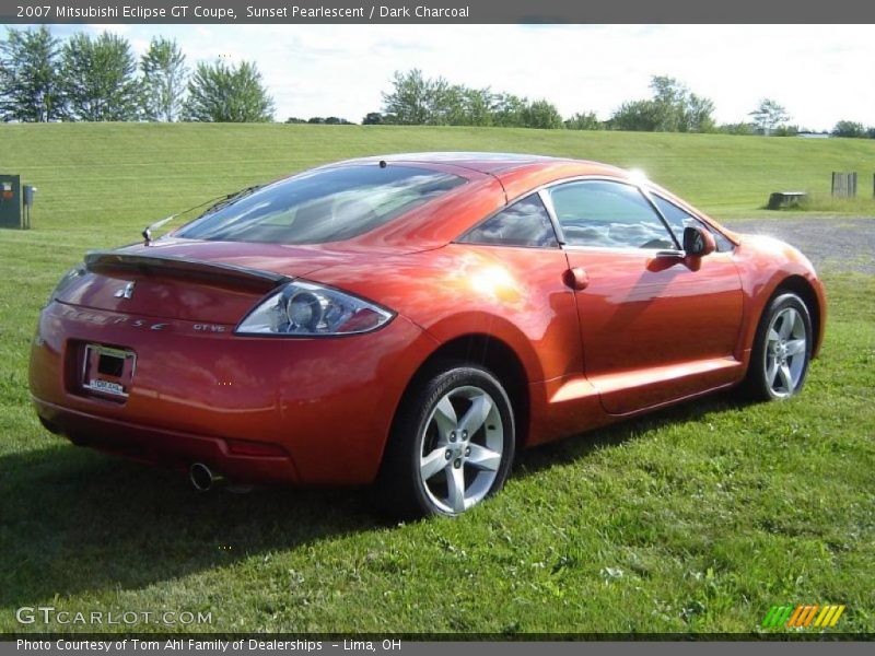 Sunset Pearlescent / Dark Charcoal 2007 Mitsubishi Eclipse GT Coupe