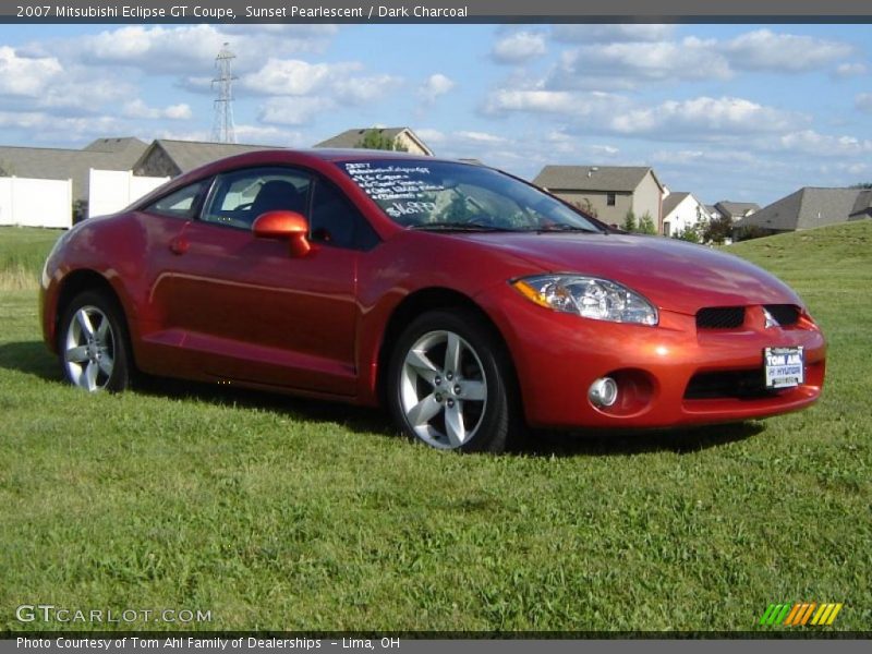 Sunset Pearlescent / Dark Charcoal 2007 Mitsubishi Eclipse GT Coupe