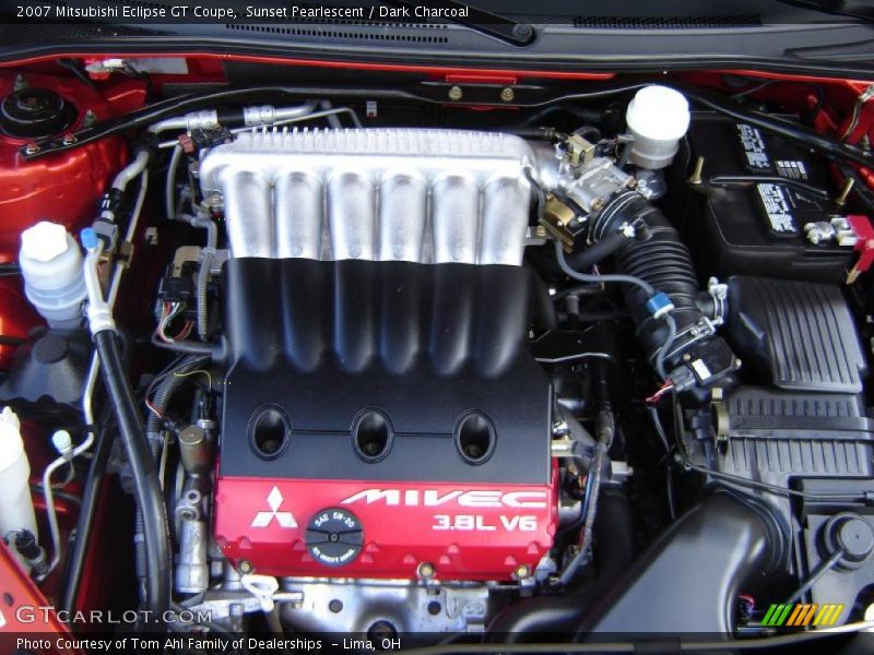 Sunset Pearlescent / Dark Charcoal 2007 Mitsubishi Eclipse GT Coupe