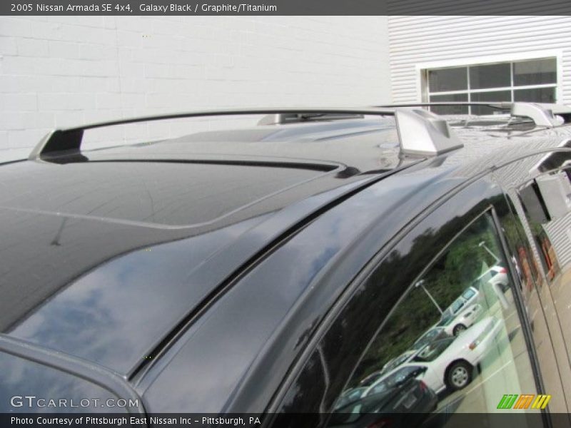 Galaxy Black / Graphite/Titanium 2005 Nissan Armada SE 4x4
