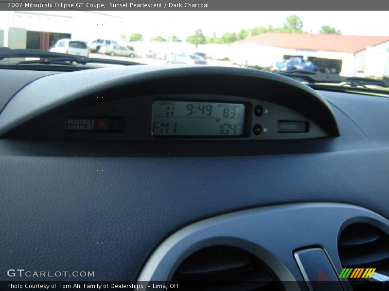 Sunset Pearlescent / Dark Charcoal 2007 Mitsubishi Eclipse GT Coupe
