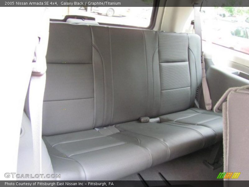 Galaxy Black / Graphite/Titanium 2005 Nissan Armada SE 4x4