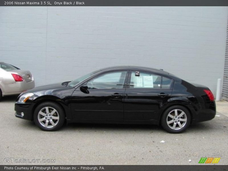 Onyx Black / Black 2006 Nissan Maxima 3.5 SL