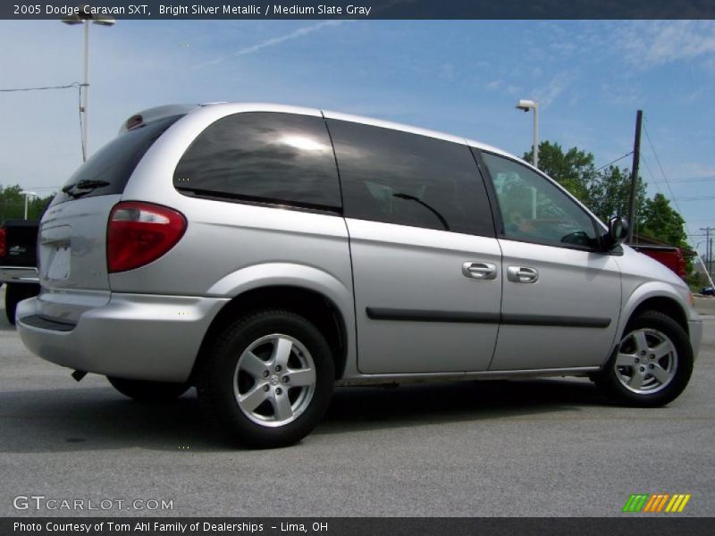 Bright Silver Metallic / Medium Slate Gray 2005 Dodge Caravan SXT