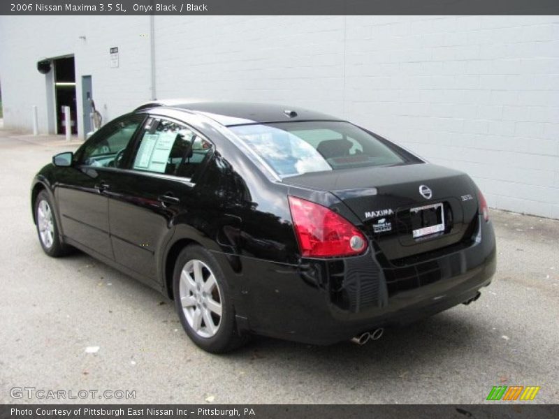 Onyx Black / Black 2006 Nissan Maxima 3.5 SL
