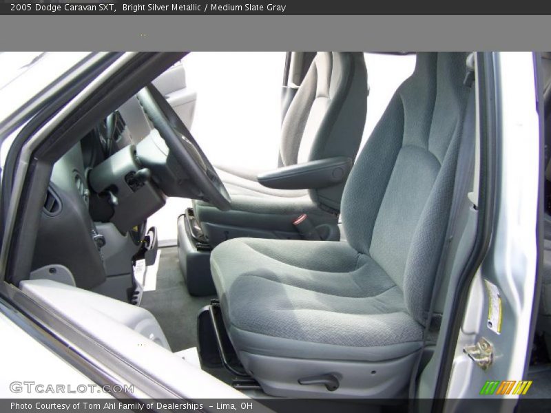 Bright Silver Metallic / Medium Slate Gray 2005 Dodge Caravan SXT