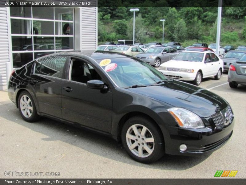 Onyx Black / Black 2006 Nissan Maxima 3.5 SL
