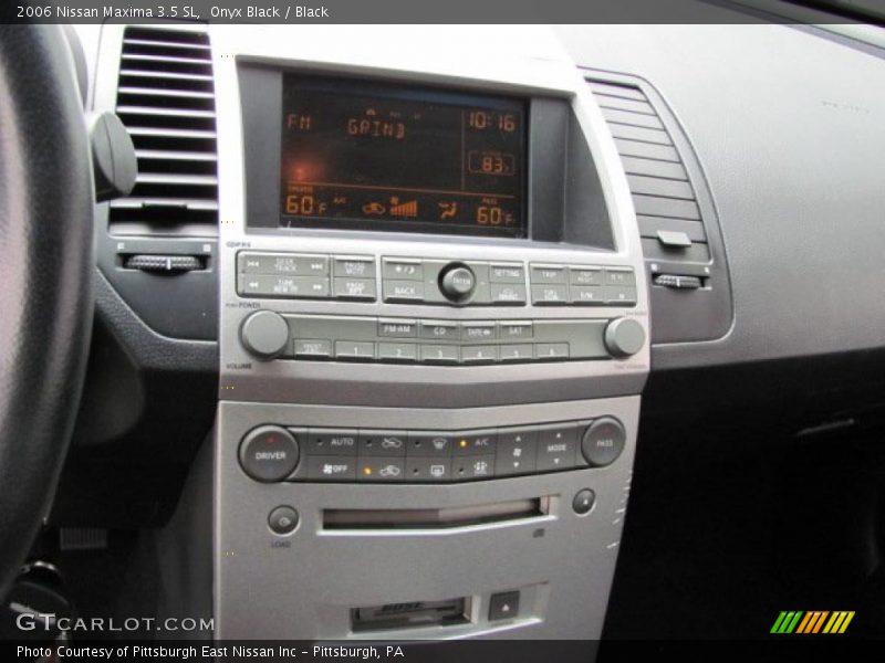 Onyx Black / Black 2006 Nissan Maxima 3.5 SL