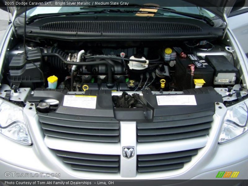 Bright Silver Metallic / Medium Slate Gray 2005 Dodge Caravan SXT