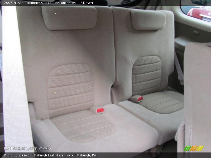 Avalanche White / Desert 2007 Nissan Pathfinder SE 4x4
