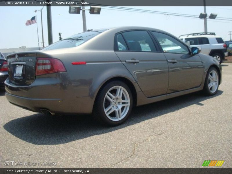 Carbon Bronze Pearl / Ebony 2007 Acura TL 3.2