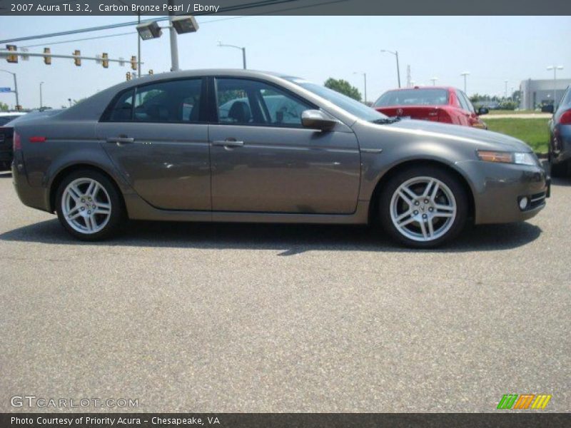 Carbon Bronze Pearl / Ebony 2007 Acura TL 3.2