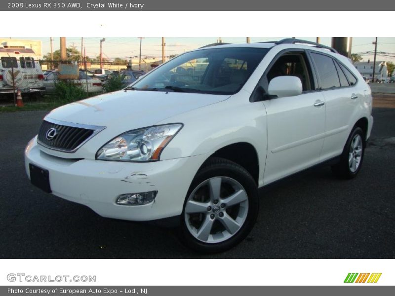 Crystal White / Ivory 2008 Lexus RX 350 AWD
