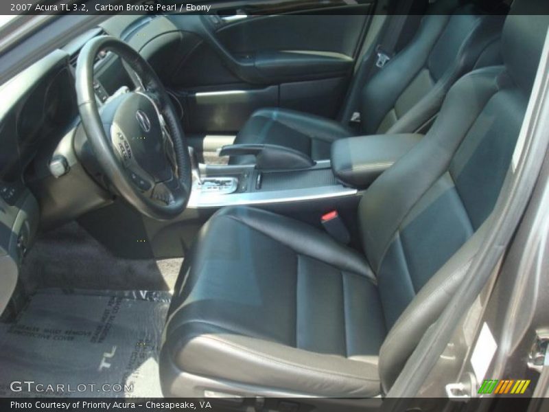 Carbon Bronze Pearl / Ebony 2007 Acura TL 3.2