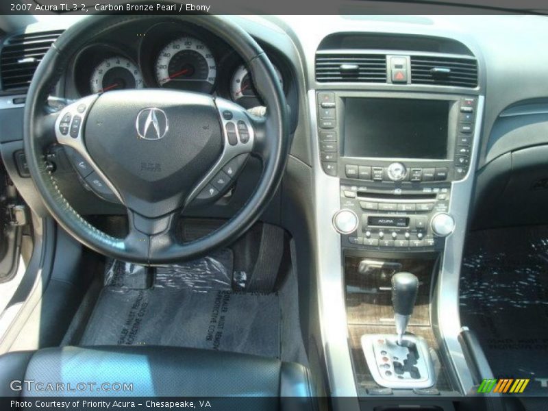 Carbon Bronze Pearl / Ebony 2007 Acura TL 3.2
