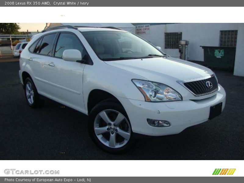 Crystal White / Ivory 2008 Lexus RX 350 AWD