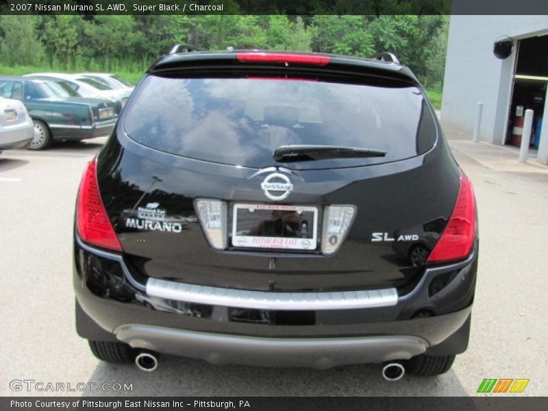 Super Black / Charcoal 2007 Nissan Murano SL AWD