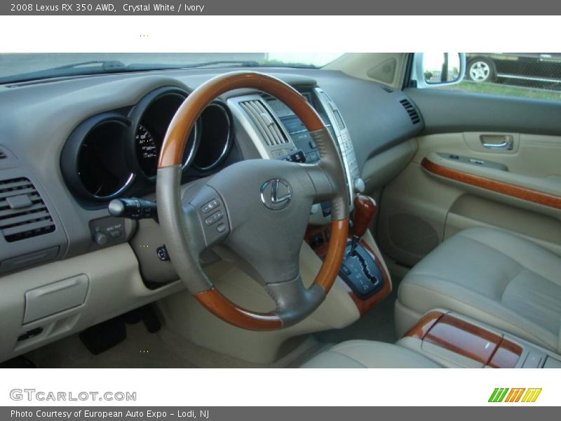 Crystal White / Ivory 2008 Lexus RX 350 AWD
