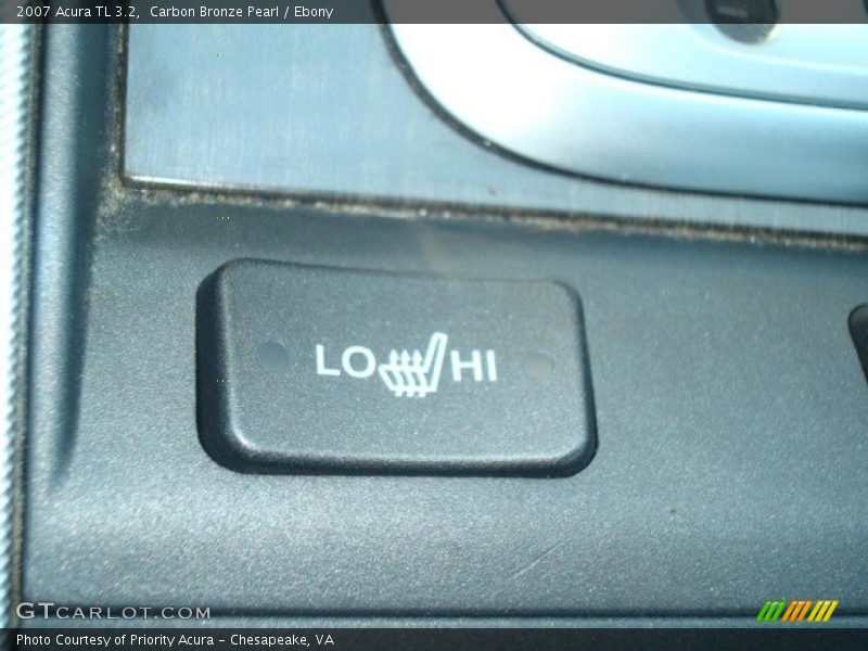 Carbon Bronze Pearl / Ebony 2007 Acura TL 3.2