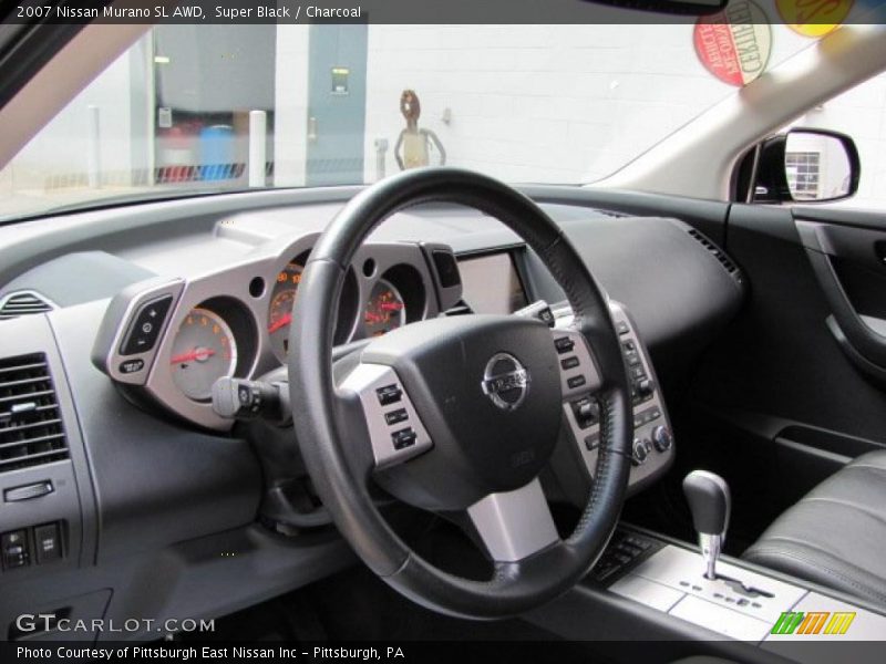 Super Black / Charcoal 2007 Nissan Murano SL AWD