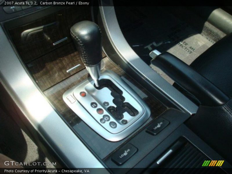 Carbon Bronze Pearl / Ebony 2007 Acura TL 3.2