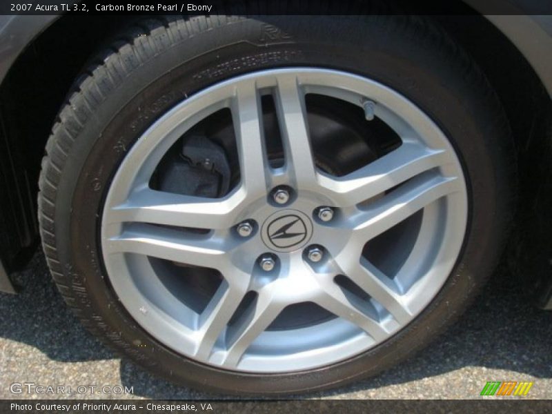 Carbon Bronze Pearl / Ebony 2007 Acura TL 3.2