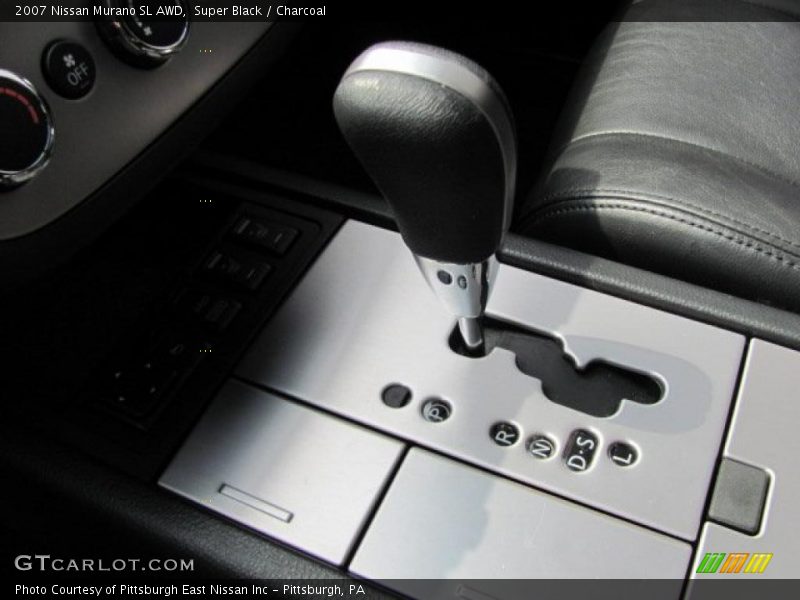 Super Black / Charcoal 2007 Nissan Murano SL AWD