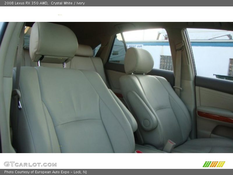 Crystal White / Ivory 2008 Lexus RX 350 AWD