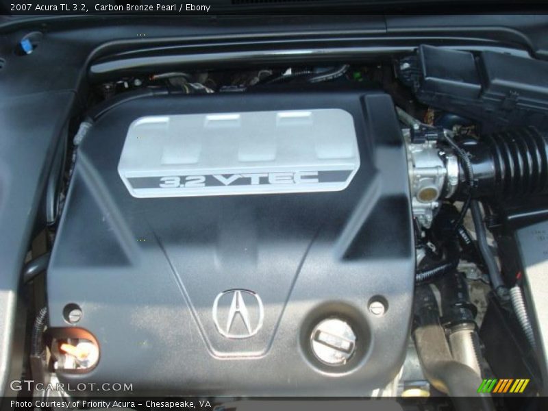 Carbon Bronze Pearl / Ebony 2007 Acura TL 3.2