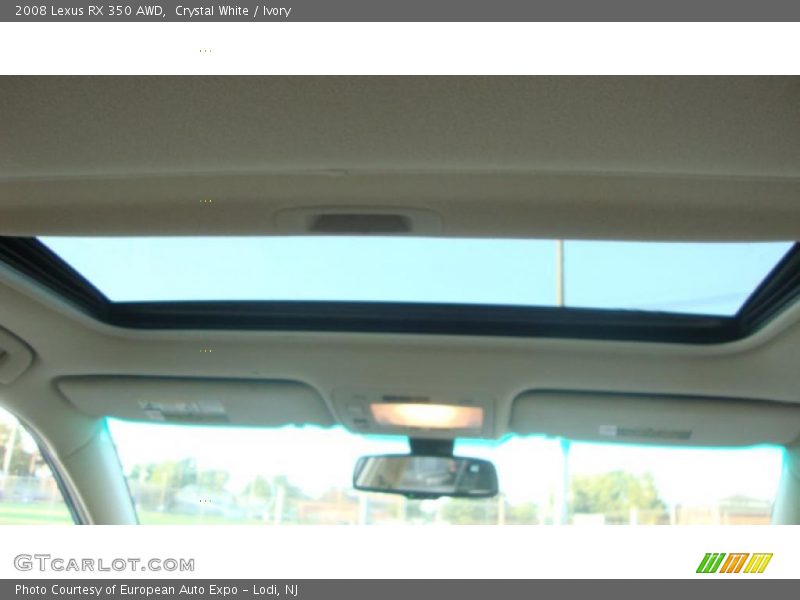 Crystal White / Ivory 2008 Lexus RX 350 AWD