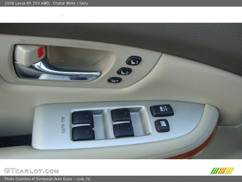 Crystal White / Ivory 2008 Lexus RX 350 AWD