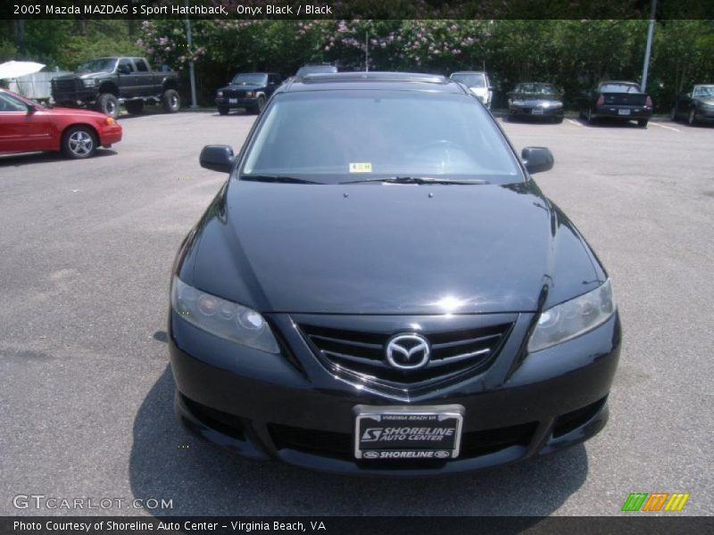 Onyx Black / Black 2005 Mazda MAZDA6 s Sport Hatchback