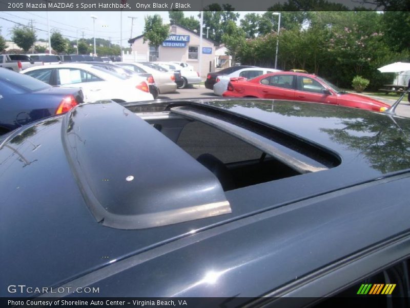 Onyx Black / Black 2005 Mazda MAZDA6 s Sport Hatchback