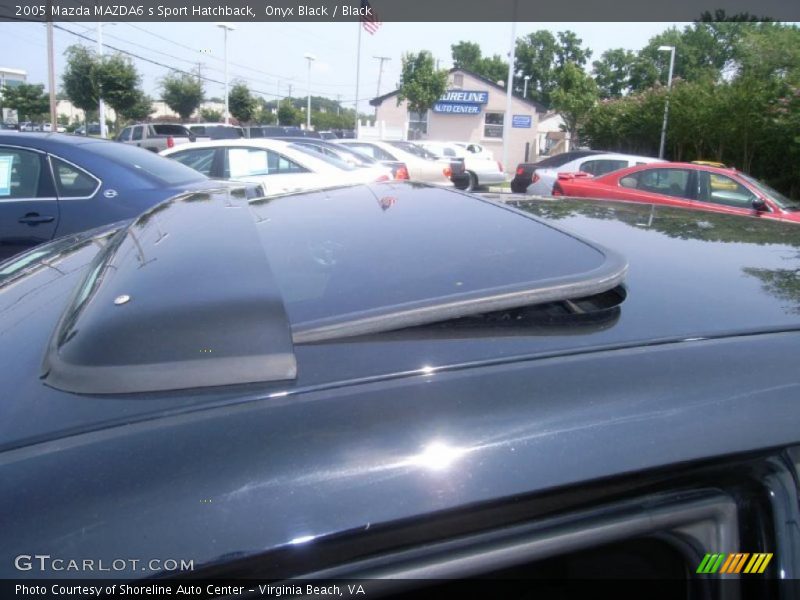Onyx Black / Black 2005 Mazda MAZDA6 s Sport Hatchback