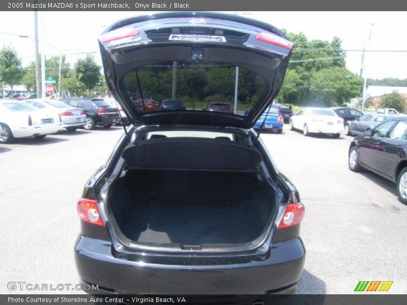 Onyx Black / Black 2005 Mazda MAZDA6 s Sport Hatchback