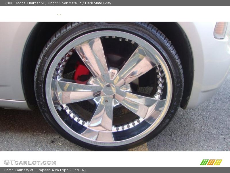Bright Silver Metallic / Dark Slate Gray 2008 Dodge Charger SE
