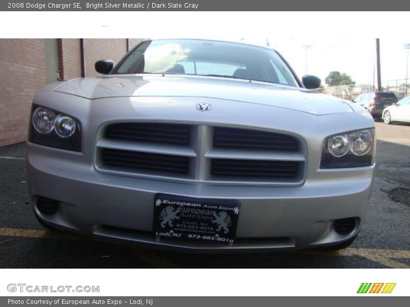 Bright Silver Metallic / Dark Slate Gray 2008 Dodge Charger SE