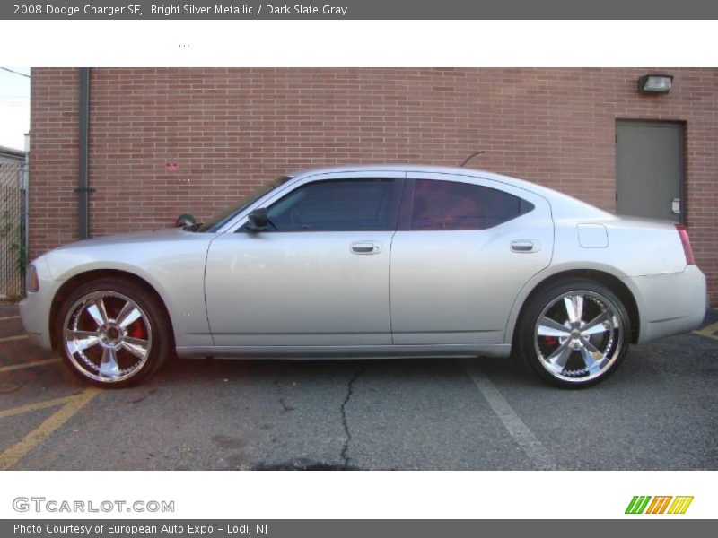 Bright Silver Metallic / Dark Slate Gray 2008 Dodge Charger SE