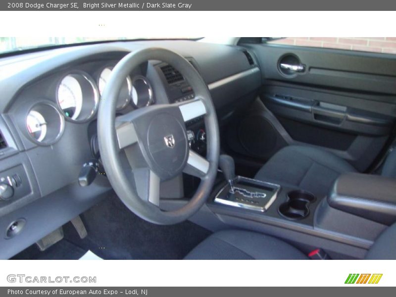 Bright Silver Metallic / Dark Slate Gray 2008 Dodge Charger SE