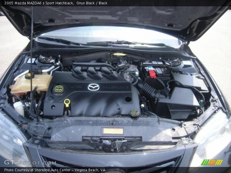 Onyx Black / Black 2005 Mazda MAZDA6 s Sport Hatchback