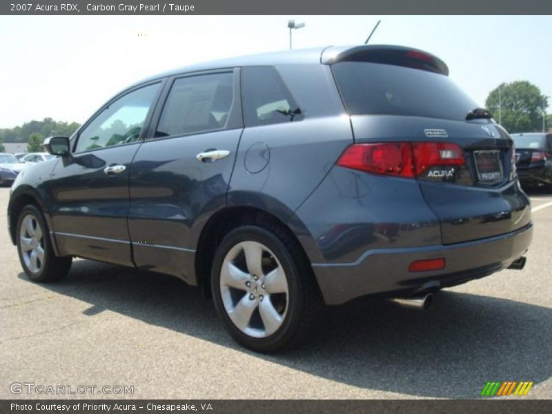 Carbon Gray Pearl / Taupe 2007 Acura RDX