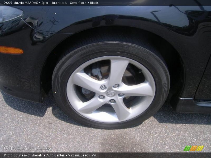 Onyx Black / Black 2005 Mazda MAZDA6 s Sport Hatchback