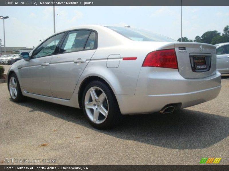 Alabaster Silver Metallic / Quartz 2006 Acura TL 3.2
