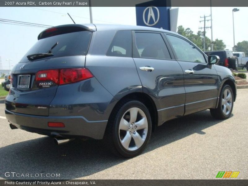 Carbon Gray Pearl / Taupe 2007 Acura RDX