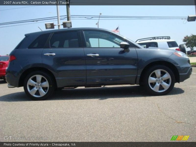 Carbon Gray Pearl / Taupe 2007 Acura RDX
