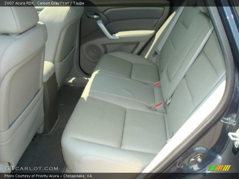 Carbon Gray Pearl / Taupe 2007 Acura RDX