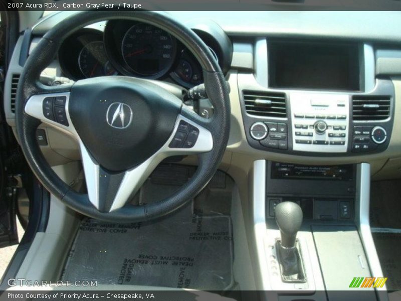 Carbon Gray Pearl / Taupe 2007 Acura RDX