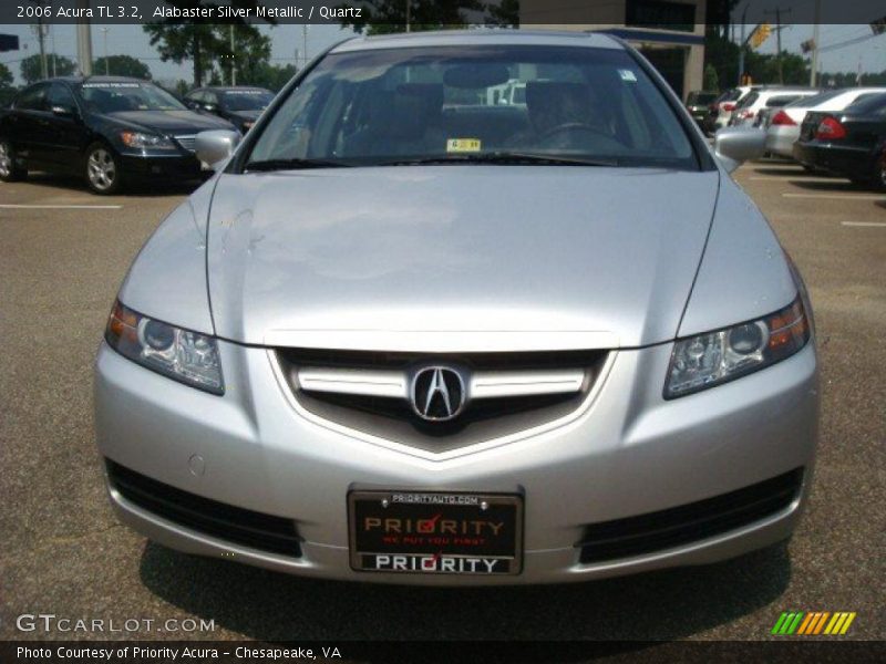 Alabaster Silver Metallic / Quartz 2006 Acura TL 3.2