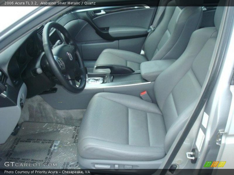 Alabaster Silver Metallic / Quartz 2006 Acura TL 3.2