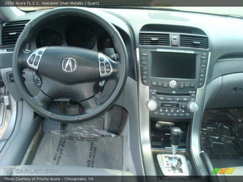 Alabaster Silver Metallic / Quartz 2006 Acura TL 3.2